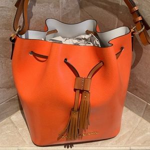 New Serena Doney & Bourke Orange Bag